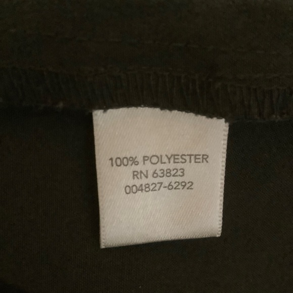 CJ BANKS BLACK WITH LEOPARD PRINT TRIM ZIP-UP SLEEVELESS VEST/ Size 1X - Picture 11 of 11